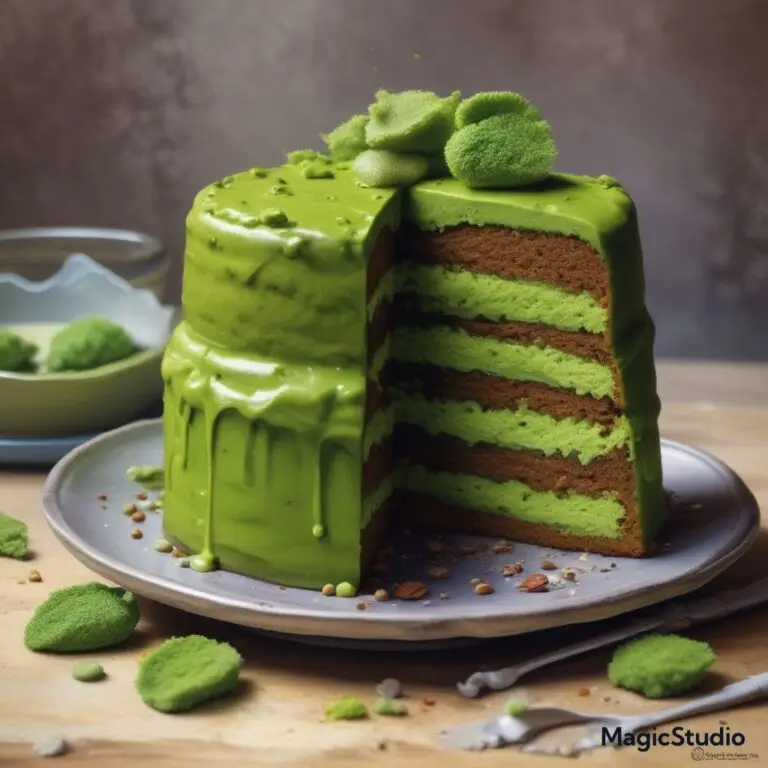 Vegan Matcha Cake